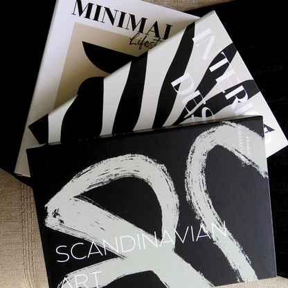 Libros Decorativos Minimalistas Set de 3| Decoración Moderna para el Hogar